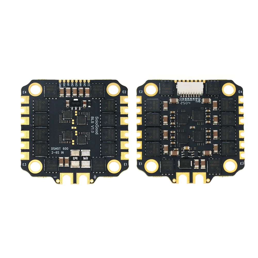 SoloGood F405 60A FC&ESC Stack F405 Flight Controller +BLHelis 60A 4 in 1 ESC For FPV Drone