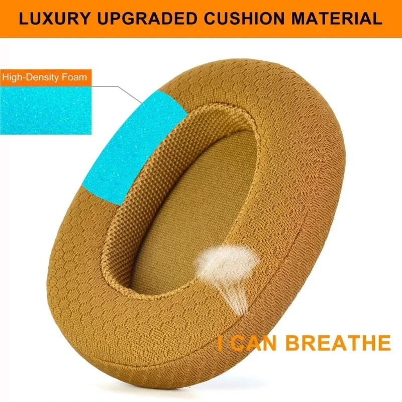 Breathable Mesh Ear pads Comfortable Earpads for HD4.50BTNC Headset Cover