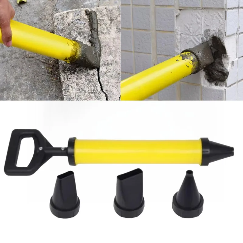 

1set Grout Filling Tools With 4 Nozzles Applicator Hand Tools manual Caulking Gun Cement Lime Pump Grouting Mortar Sprayer