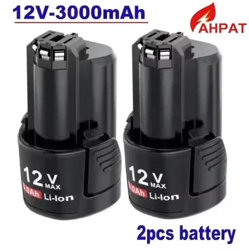 2026 12 فولت بوش 3Ah ليثيوم أيون BAT420 BAT411 استبدال البطارية لبوش BAT411 BAT412 BAT413 BAT414 10.8 فولت بطارية الطاقة اللاسلكية T #6