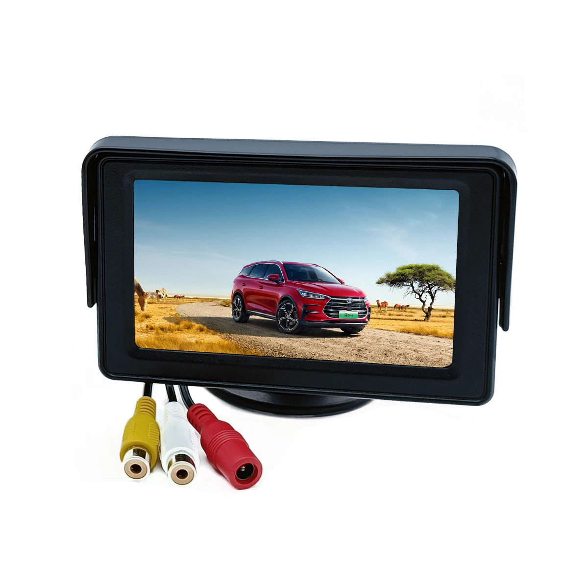 4.3 Inch Car TFT LCD Parking Reverse Monitor with Rear View 12V Radar Sensor Car Mirror Camera 4.3 Inch LCD Screen