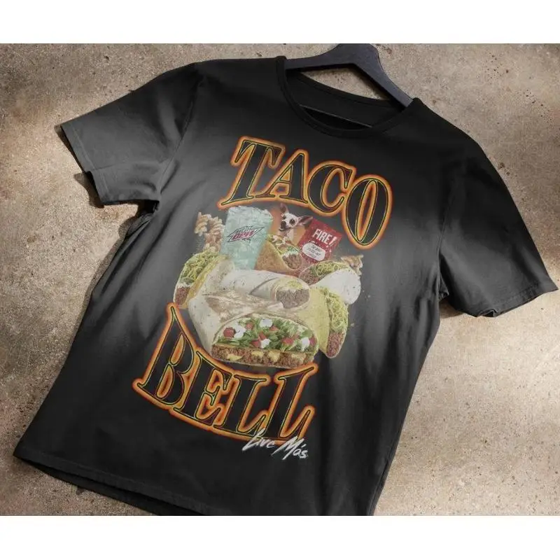 Camiseta pirata de los años 90 de Taco Bell