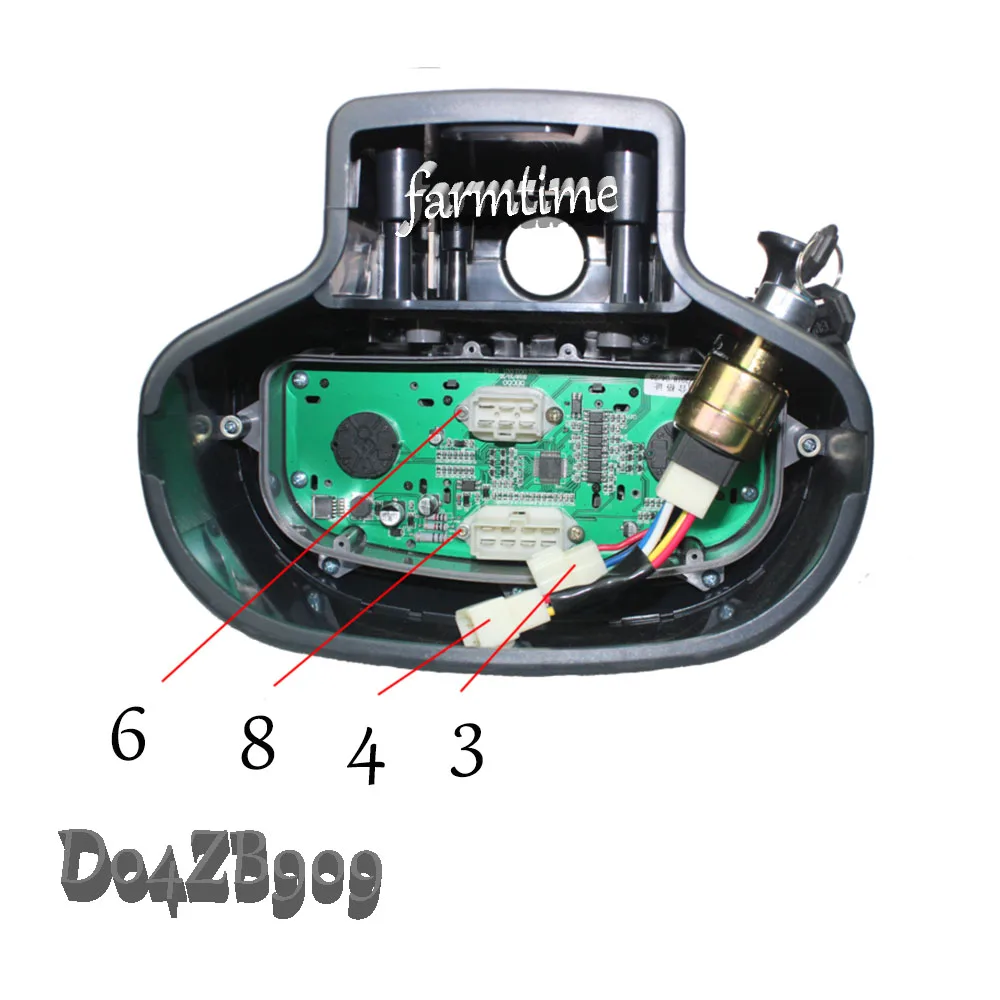 Dashboard Assembly D04ZB909 for Forklift HELI  China II 3-3.5T， LONGKING，TCM