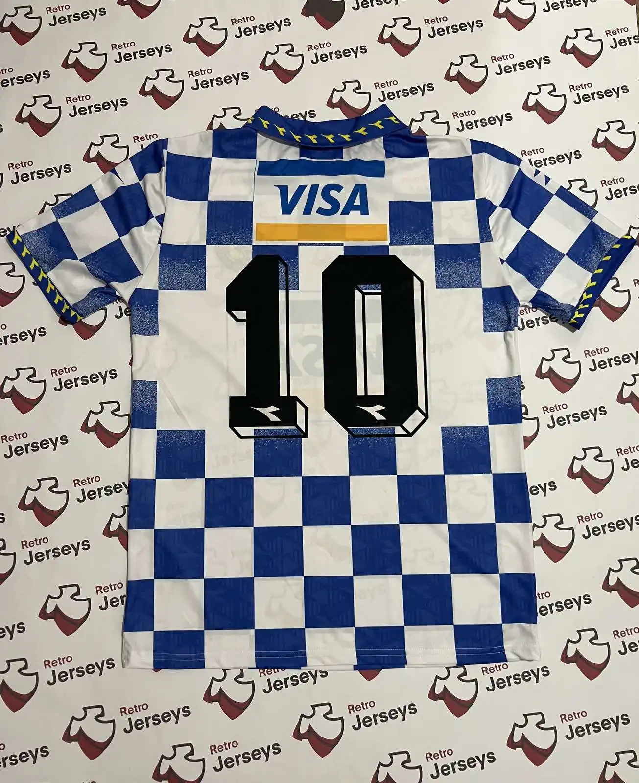 Maccabi Tel Aviv قميص 1991-1992 المنزل ريترو ثلاثية الأبعاد رياضة تي شيرت رجل الرجال لاعبا البلوز التكبير بار ارتداء Zw جولف تي شيرت رجالي بولو