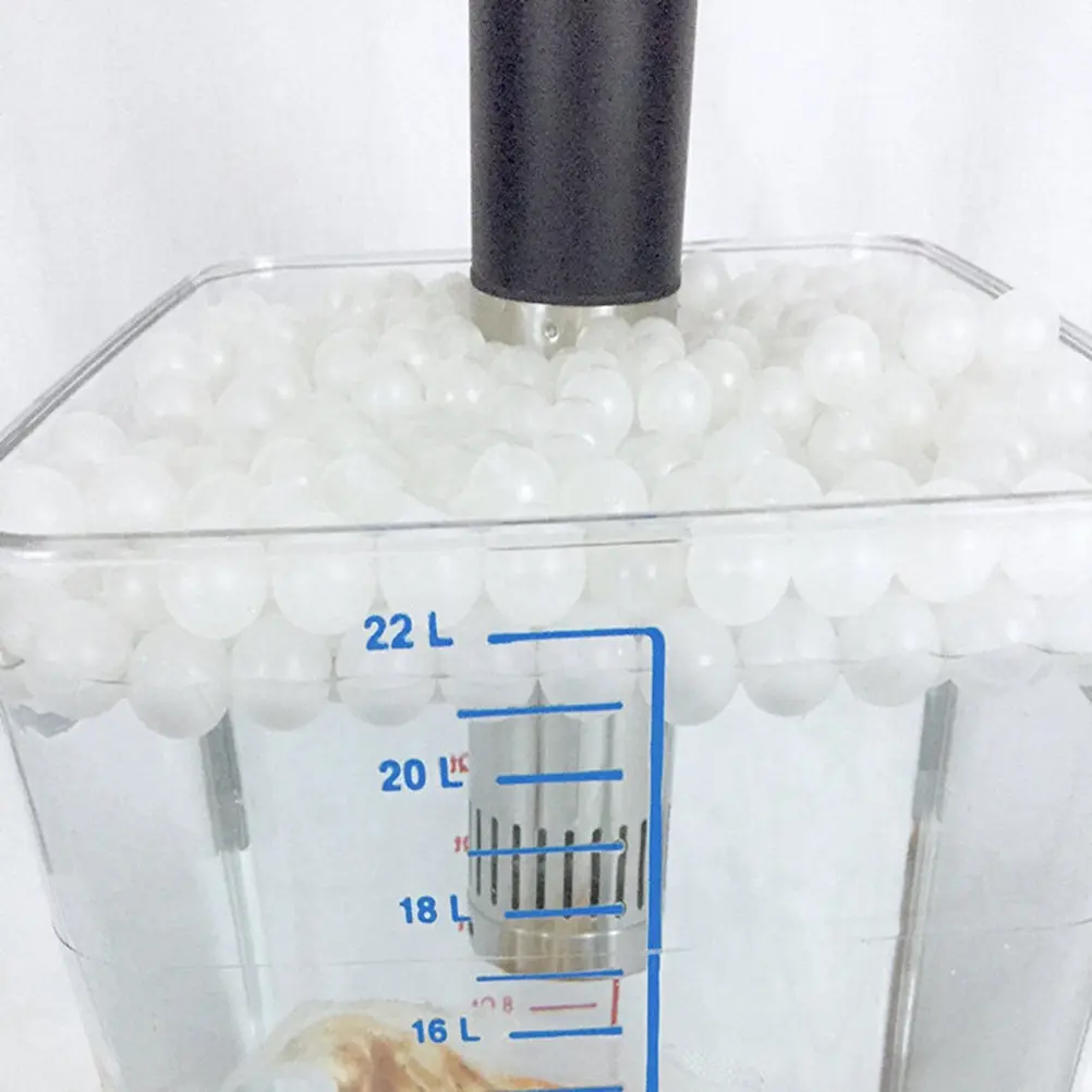 250Pcs Cooking Balls Food Grade Heat Insulate Minimize Evaporation Drying Storage Mesh Bag Cooking Balls Ball Evaporation