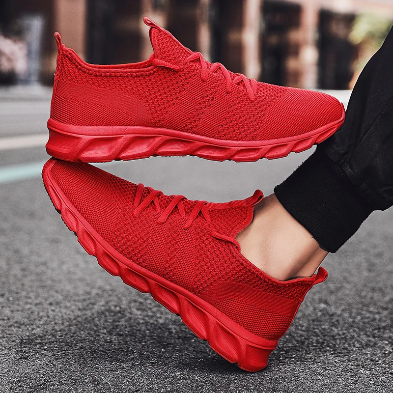 Men's casual sports shoes, breathable, lightweight, with soft soles, comfortable, suitable outdoor running