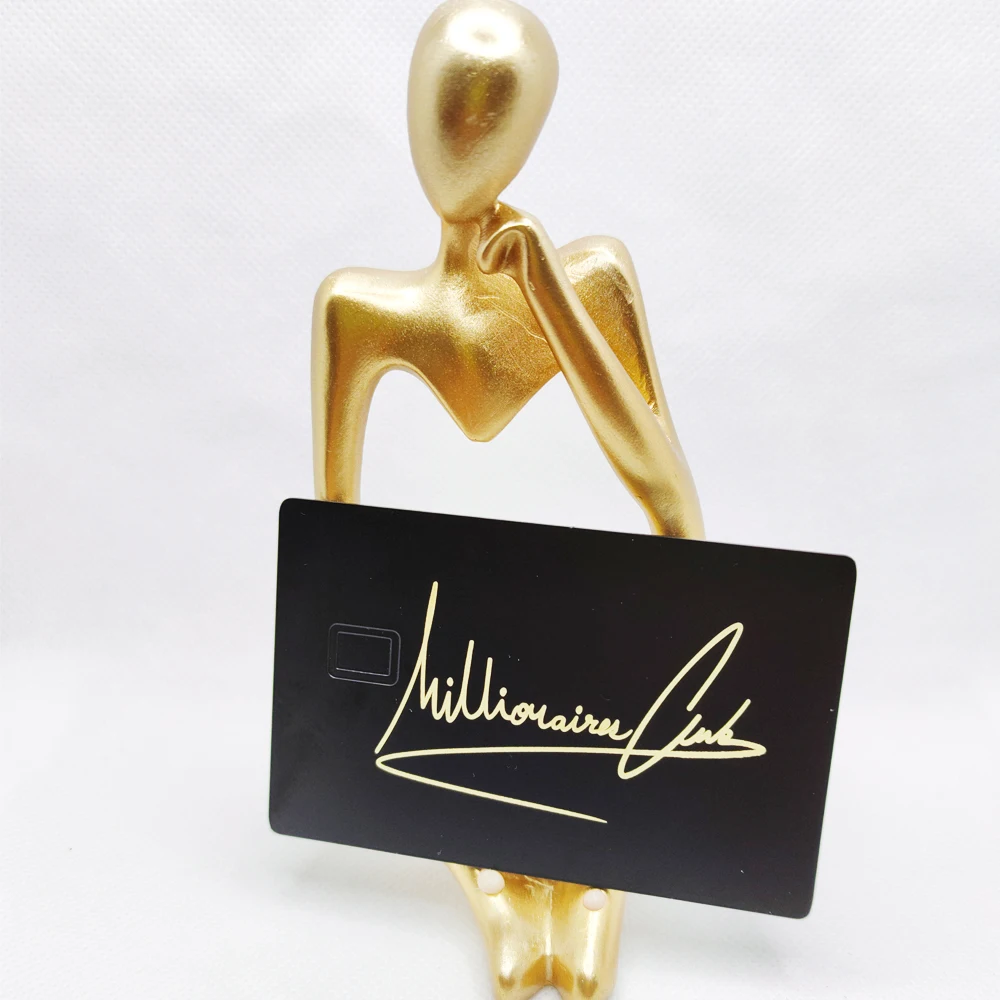 1pcs Millionair\'s club metal card Gift Card