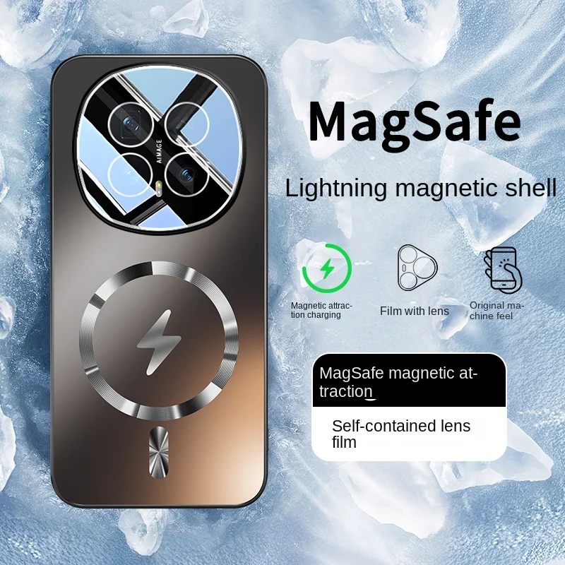 حافظة حماية كاملة من مادة TPU مع ميزات مغناطيسية مضادة للبصمات لهاتف Honor Magic 8 8 Pro #2