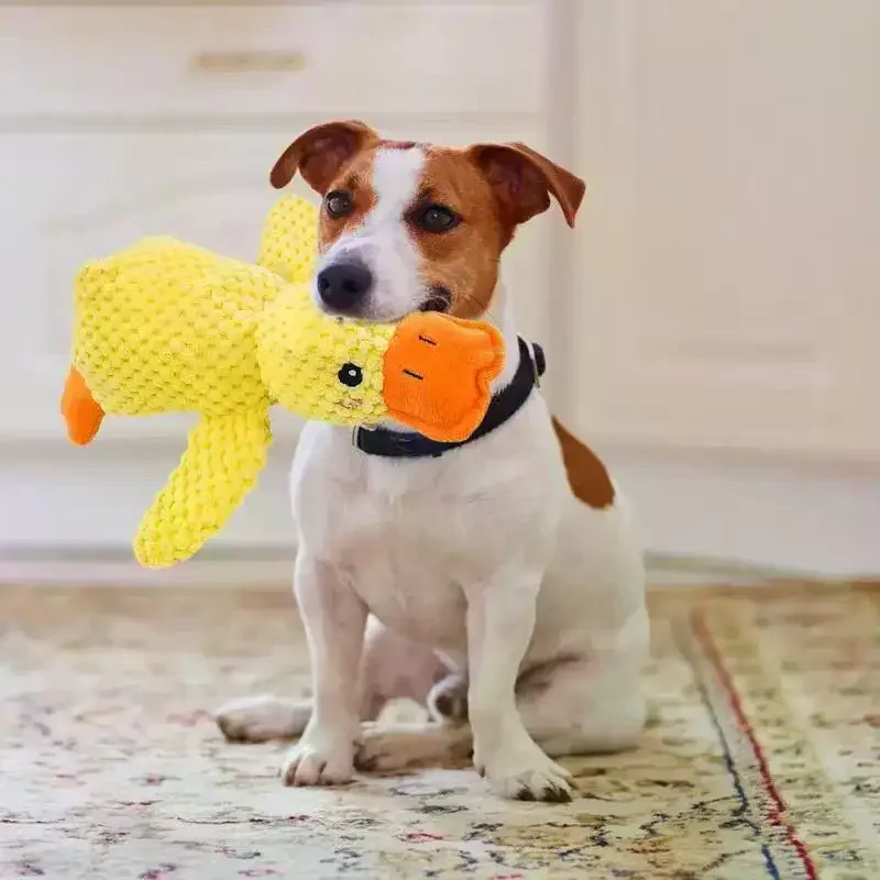 Tough Dog Toys - Squeaky Plush - Indestructible Dog Chew Toy 评论和价格