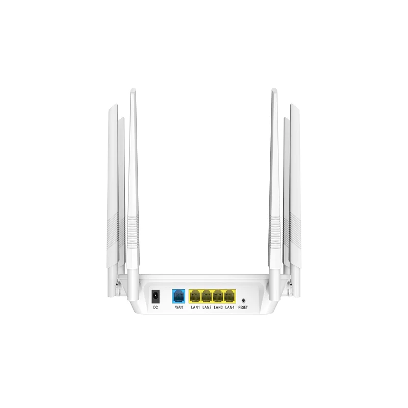 Roteador de banda dupla WIFI6 de 4 fluxos com tecnologia Wi-Fi 6 alcançue velocidades de até 3 Gbps suporta todos os padrões anteriores de 802.11 e um