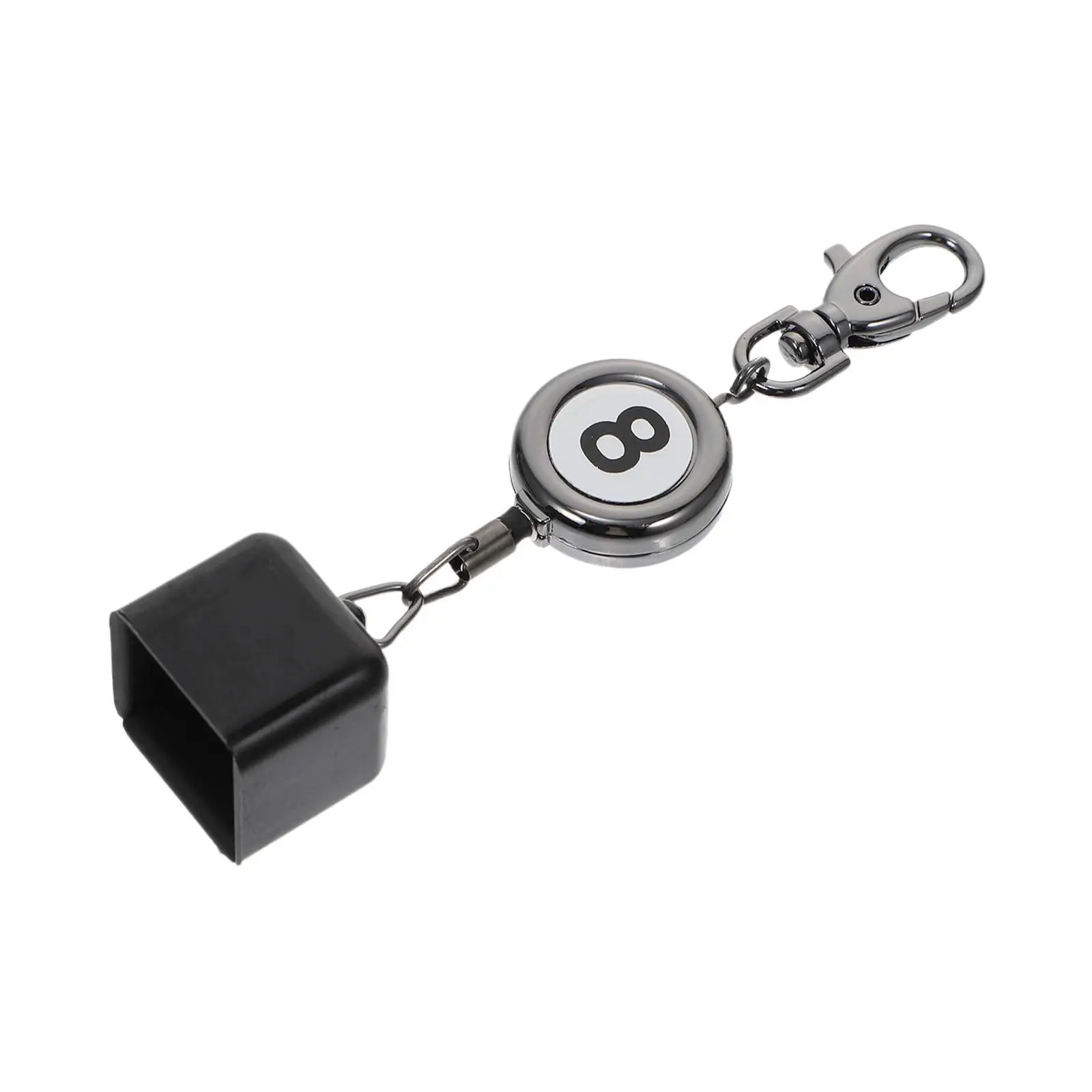 

Billiards Chalk Holders Compact Lightweight Aluminum Pool Snooker Accessories Billiard Supply Protect Chalk Keychain