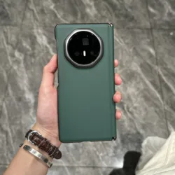 Ultra Thin Skin Friendly Matte Leather Folding Hinge Case for Honor Magic V3 Vs3 V2 Vs2 Shockproof Cover Without Tempered Film