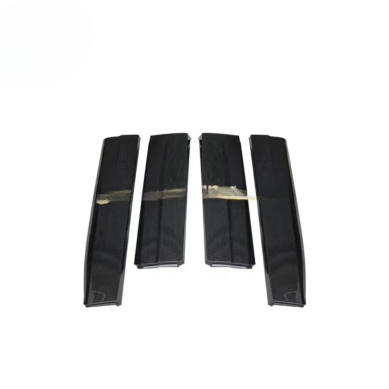 Car Styling OEM Body Kit Eletre S+ R+ Rear Spoiler Front Lip Side Skirts Door Sill Plate Carbon Fiber Car Bodykit