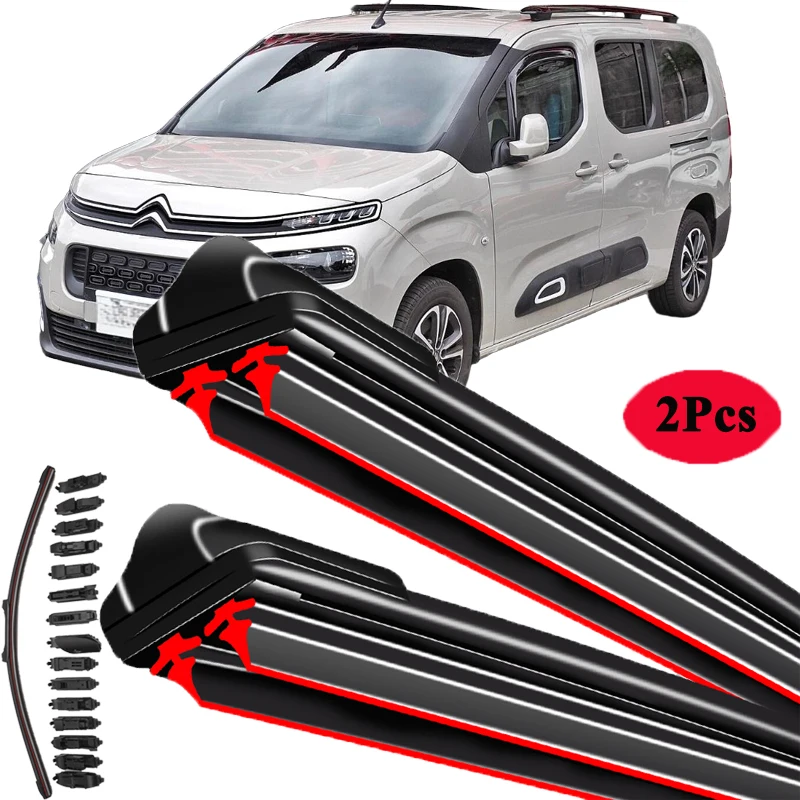 

For Citroen Berlingo 1 2 3 M59 B9 1996-2024 Car Windshield Wiper Blade Front Windscreen Washer Accessories Window Cleaning Parts