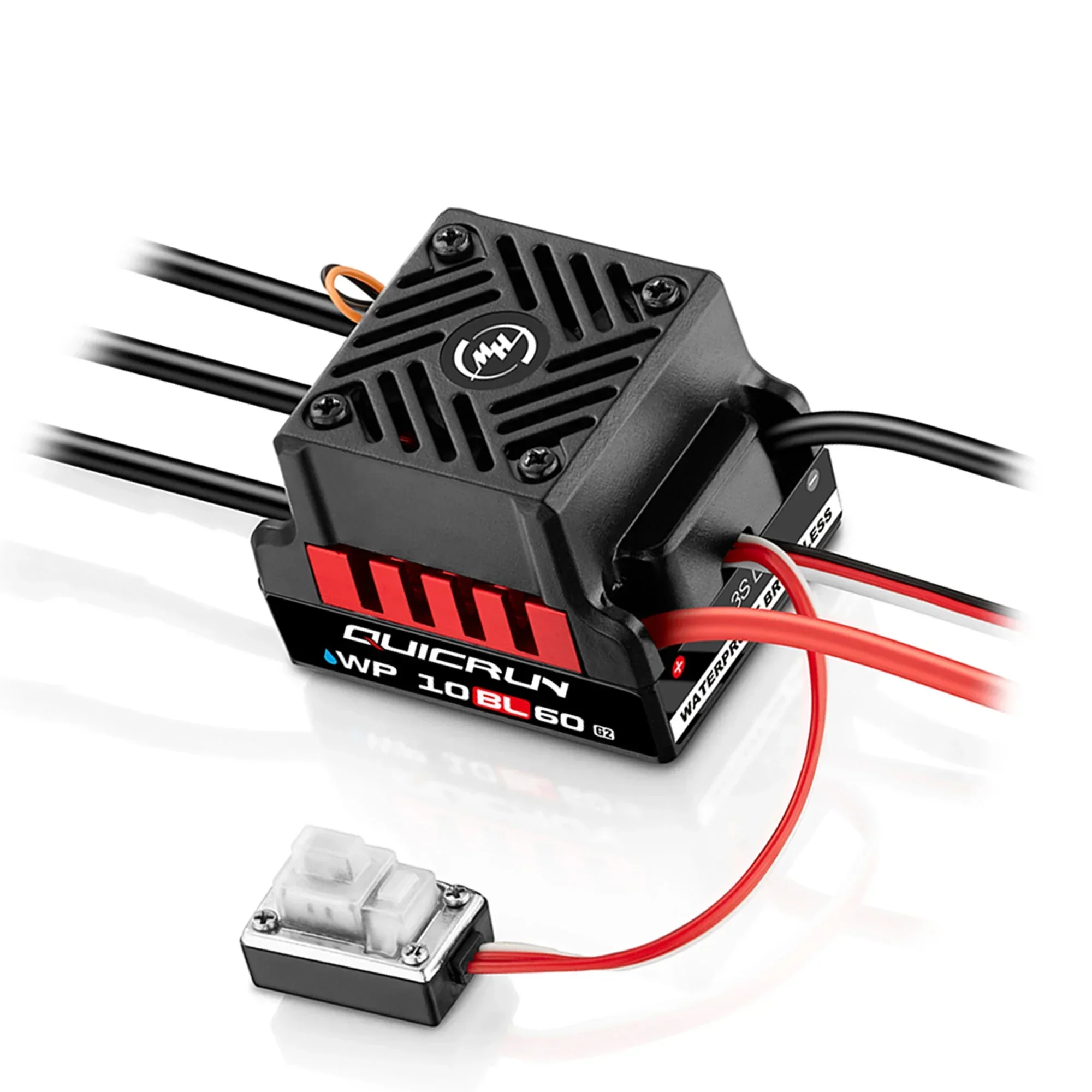 Hobbywing QuicRun WP 10BL60 60A G2 Waterproof 2-3S Brushless ESC for 1/10 RC Car Truck Monster Buggy Crawler Buggy Model Parts - Image 3