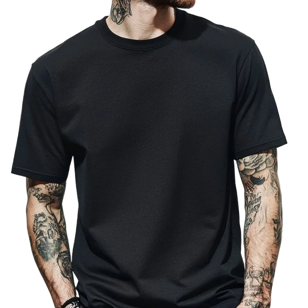 2025 カジュアル純綿ストリートスタイルレトロクール限定メンズ＆レディースTシャツY2KラウンドネックレトロTシャツトップ