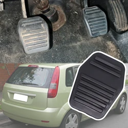 Car Rubber Brake Clutch Foot Pedal Pad Cover 97KB2457AB Part For Ford Fiesta MK5 Classic Ikon 2008 2007 2006 2005 2004 2003 2002