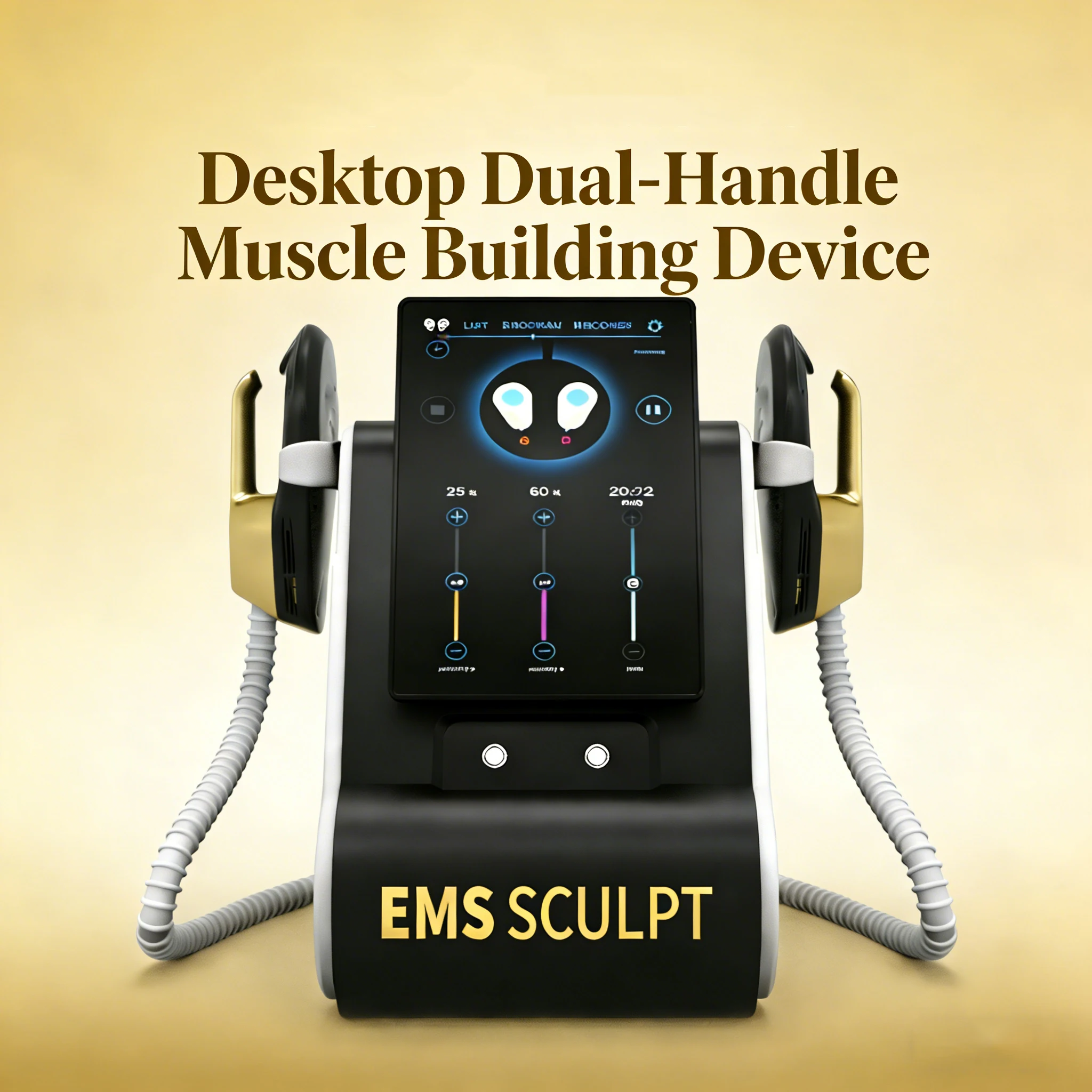 Desktop Dual Handle Magnetic Fitness, Beauty, Body Enhancement, Vest Line Beauty Salon for Use