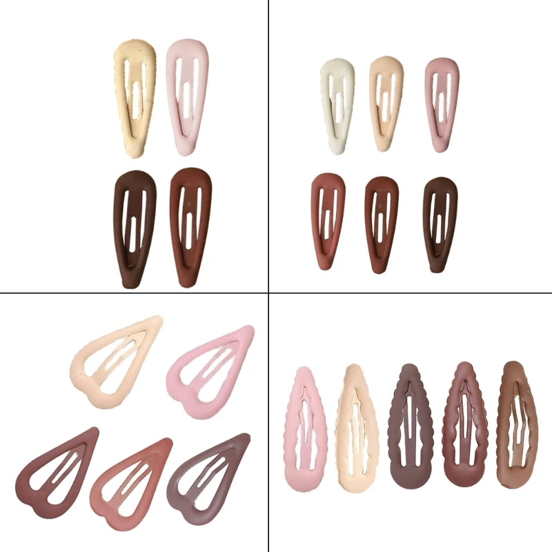 30PCS Frosted Matte Hairpins Non-Slip Girls Hairclip Hair Barrettes Hair Decors 85LE