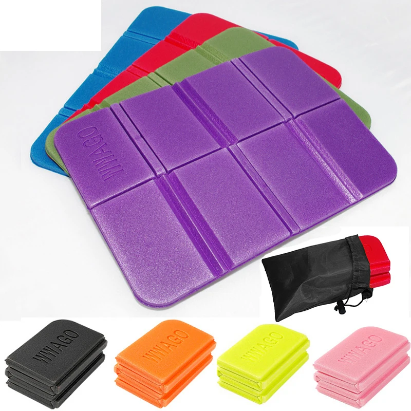 Outdoor Hiking Camping Mat XPE Waterproof Thick Foam Floor Cushion Foldable Picnic Pad Portable Travel Beach Mat
