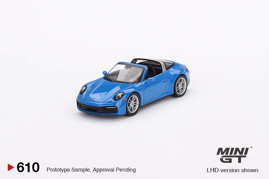 

Модель литая автомобиля TSM MINIGT 1:64 для Porsche 911 Targe 4S #610, детские игрушки в подарок