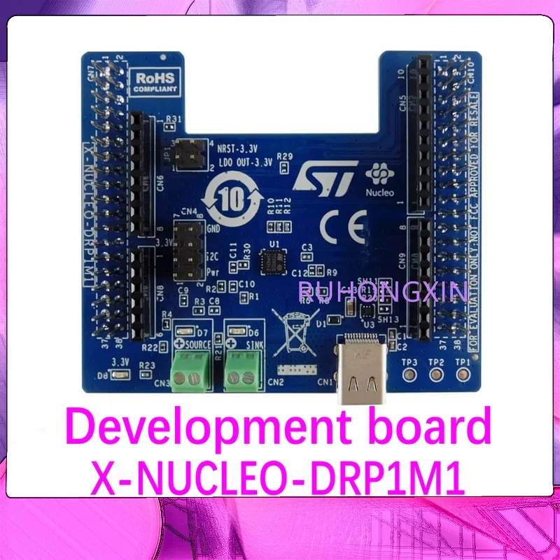 

X-NUCLEO-DRP1M1 USB Type-C Power Delivery Dual Function Power and Dual Function Data Expansion Board Development board