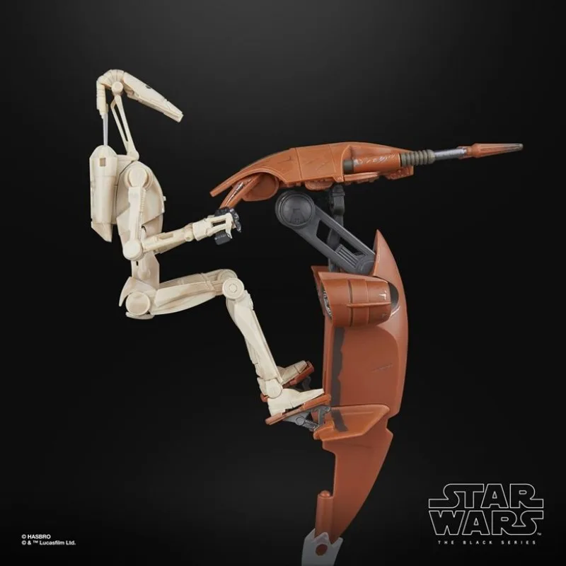 Genuine Hasbro Star Wars The Black Series STAP and Battle Droid 6 Inch Collectible Model Toy Action Figure in Stock view 4