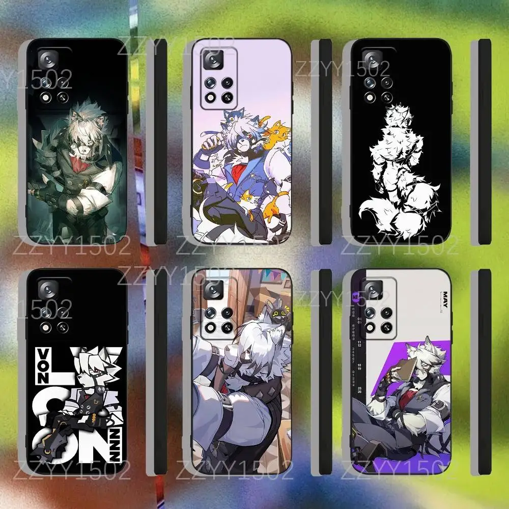 

Von Lycaon ZZZ Game Phone Case For Samsung S25,S24,Ultra,S20,S30,Plus,S22,S23,Ultra,Plus,5G Slim Fit Dustproof