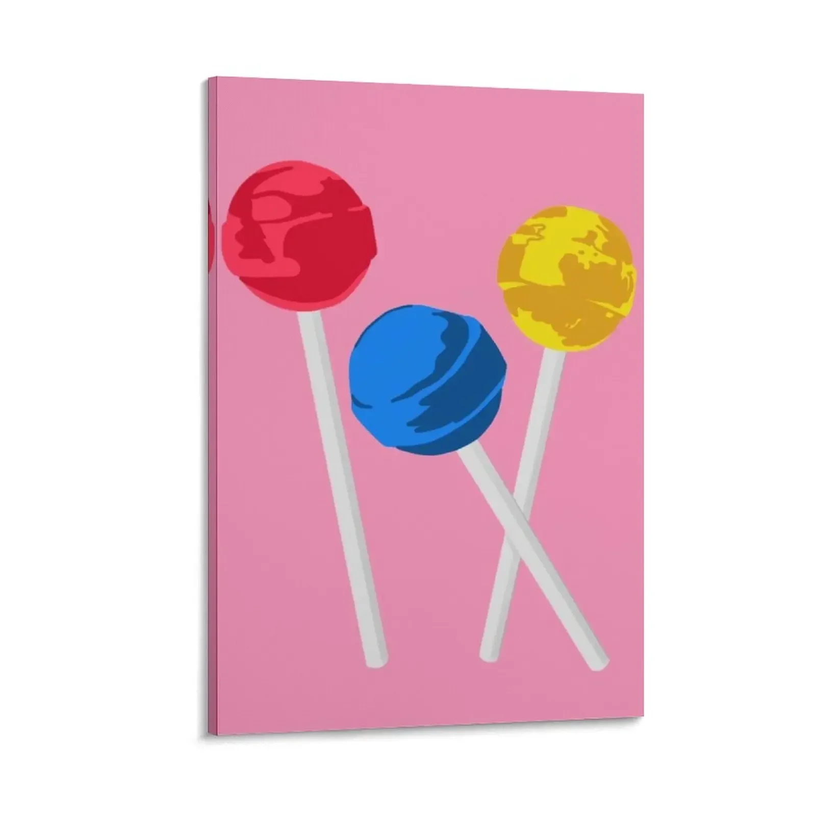 

Trio Of Lollipops Canvas Painting decorative pictures for the room Decoration pictures room wall anime Paintings