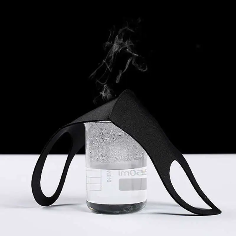 Summer Earloop Mask Unisex Thin Solid Color Dustproof Outdoor Travel Mask Adult Ice Silk Breathable UV Protection Face Cover