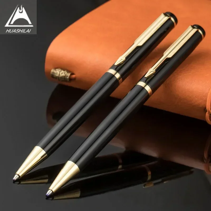 

10PCS Metal rotating ballpoint pen, oil pen, creative advertising gift pen B