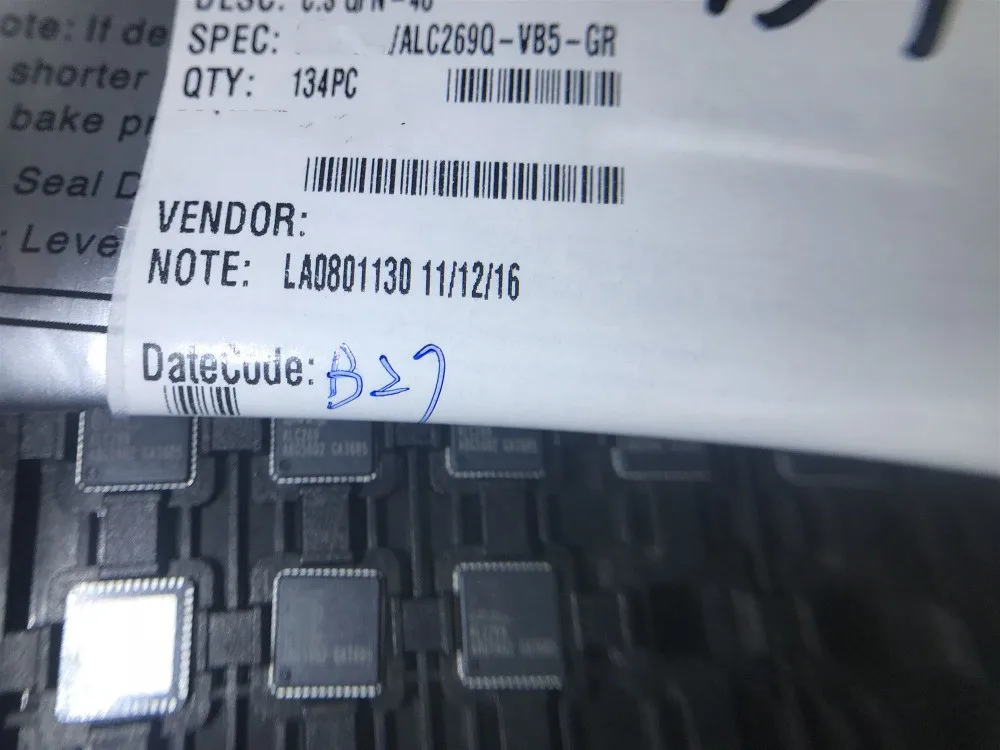 1 Uds ALC269Q-VB5-GR ALC269 ¡Nuevo Original 100% calidad si necesita más cantidad y descuento! Por favor contáctenos