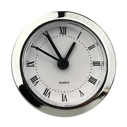 DIY Clock Projects Clock Movement Replacement 60MM Clock Insert Gold Border High-Quality Movement Plastic And Metal