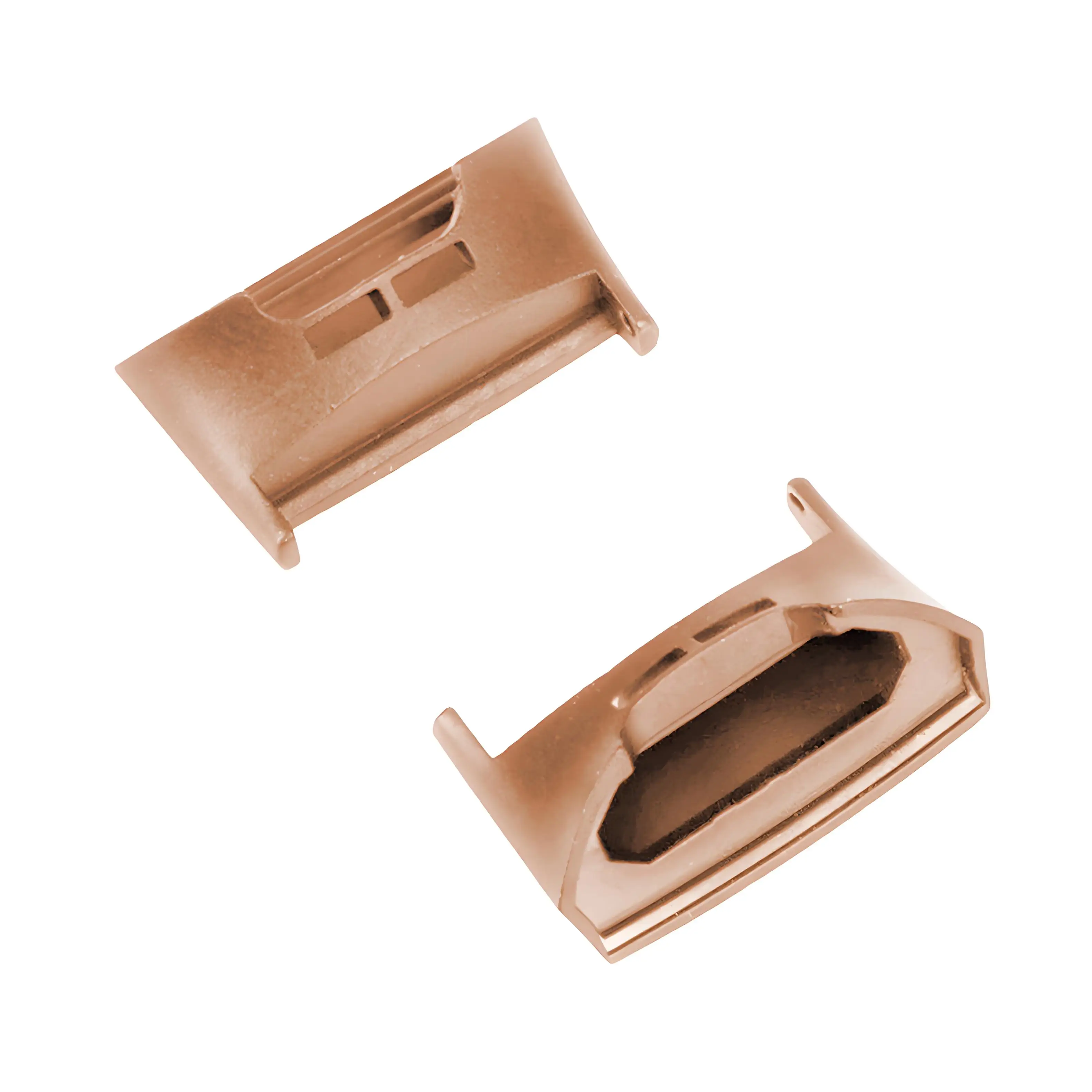 1 Pair of Stainless Steel Strap Connectors Suitable for Fitbit Charge3/Charge4 Strap Buckle Watch Accessories