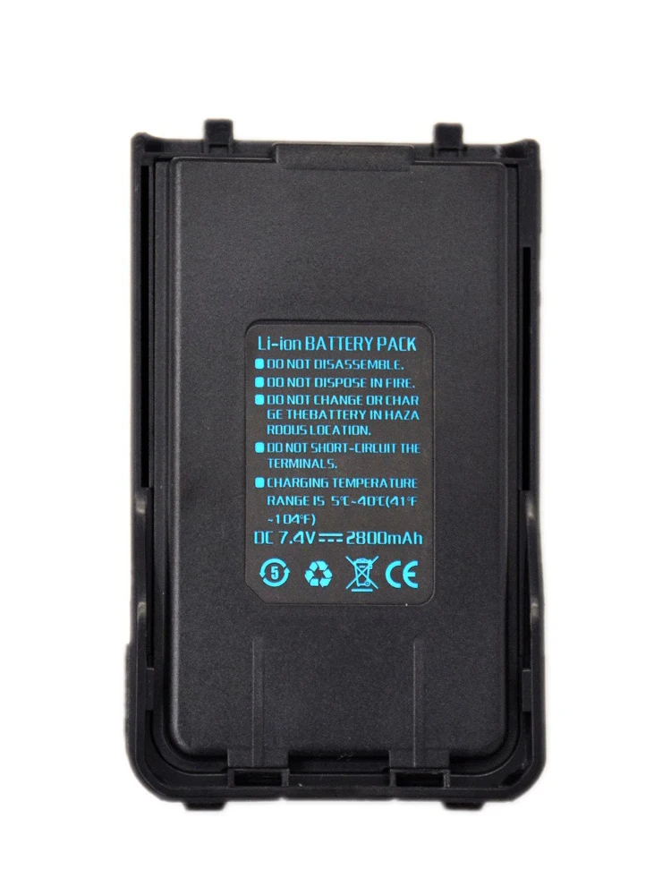 Kompatybilny z akumulatorami Baofeng UV-10R 7.4V 2800mAh, akcesoria radiowe, bateria do walkie-talkie, 100% wysoka jakość — zdjęcie produktu 7