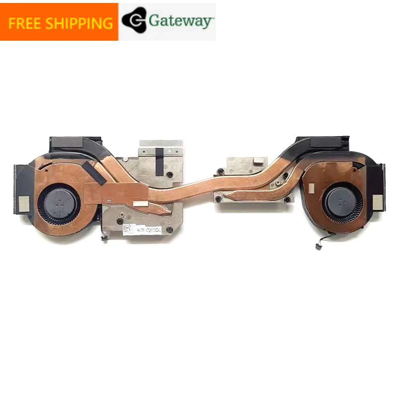 Um 0m2f8r novo original para dell precisão 7540 NV-256 ventilador de refrigeração do portátil CN-0M2F8R m2f8r cooler ventilador dissipador de calor radiador alta qualidade