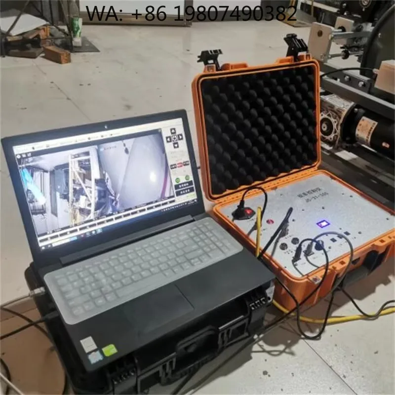 2000M Ultra Deep Borehole Imaging Detector, 360 Panoramic View Well , HD Night Vision System with 128GB Large Capacity SD Card