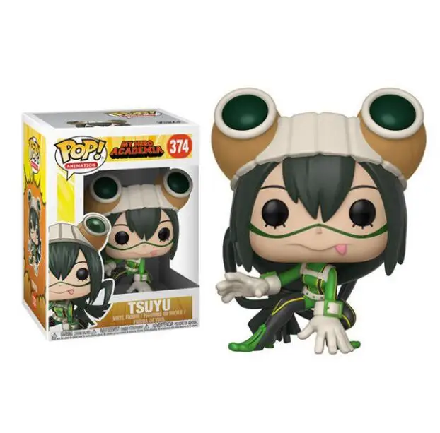 Funko Pop Anime My Hero Academia Deku Training Katsuki All Might Weakened TODOROKI Tsuyu Vinyl Figure Collection Model Toys