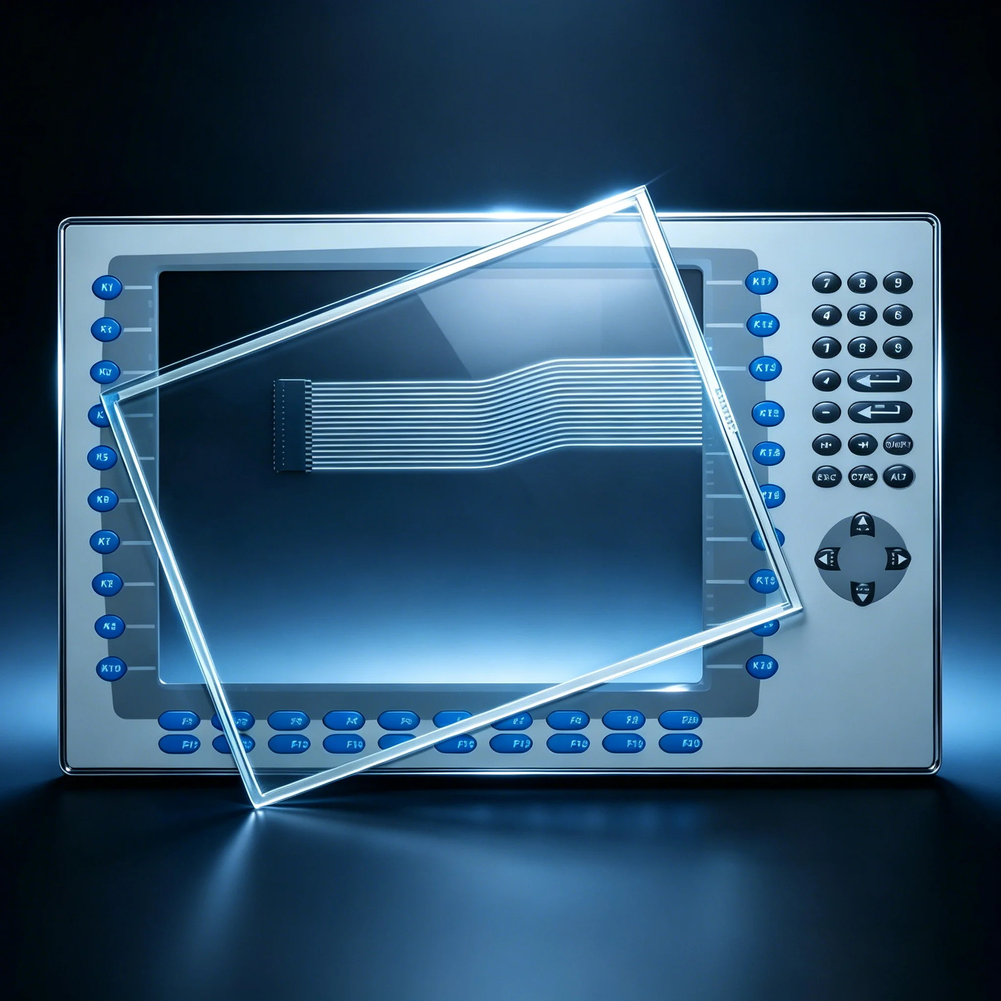 

PanelView Plus 1250 2711P-B12C4A1 /2711P-B12C4A2 /2711P-B12C4D1/2711P-B12C4D2 /2711P-B12C4D6 /2711P-B12C4D8 Keypad and Touchpad