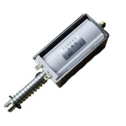 Electromagnet push-pull long stroke 60mm impact type Through DC 12V 24V AC220V automatic reset