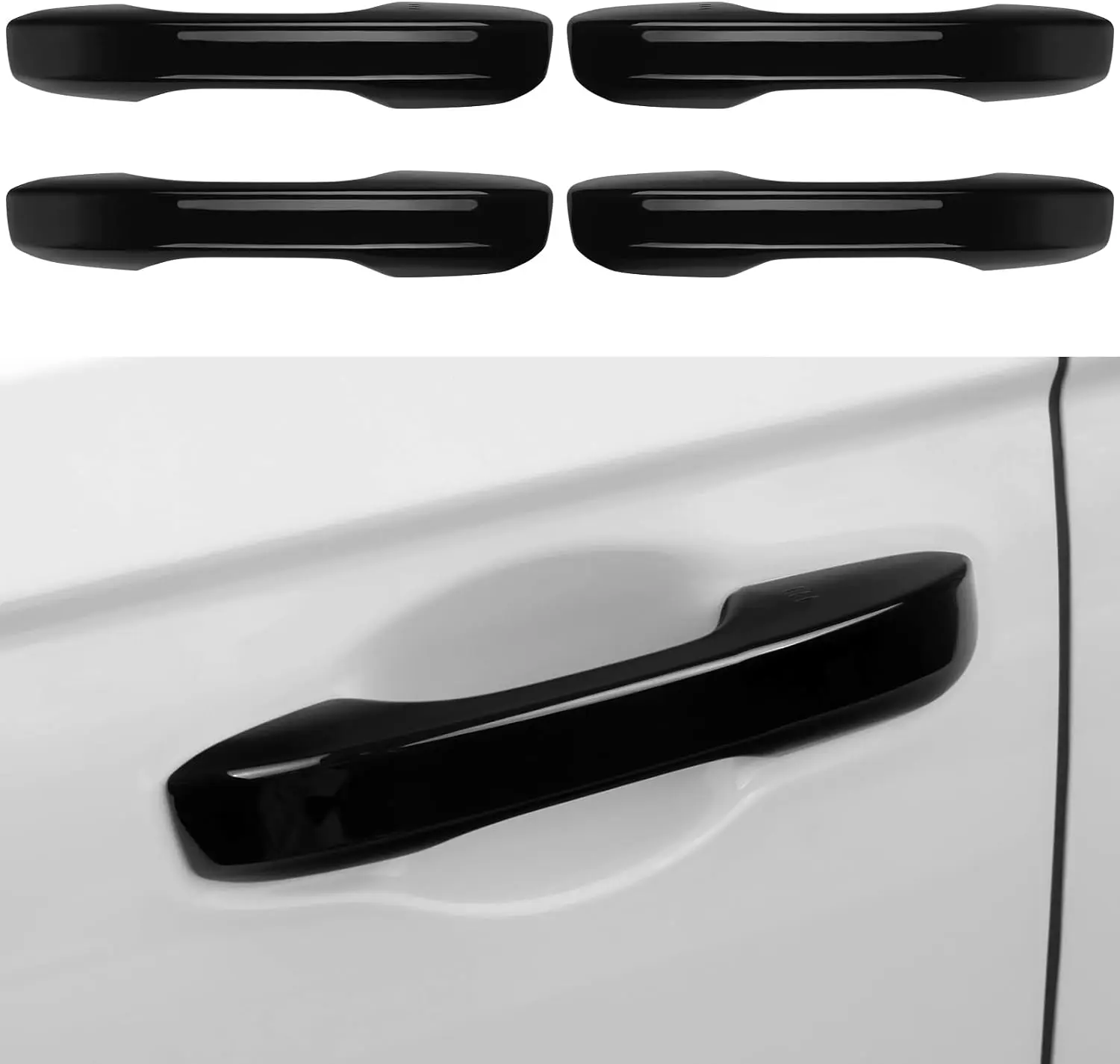 

Car Door Handle Cover Protector Compatible with Honda 2022-2026 Civic Sport & 2023-2026 Accord/HRV/CRV Hybrid (Include HEV) Acce