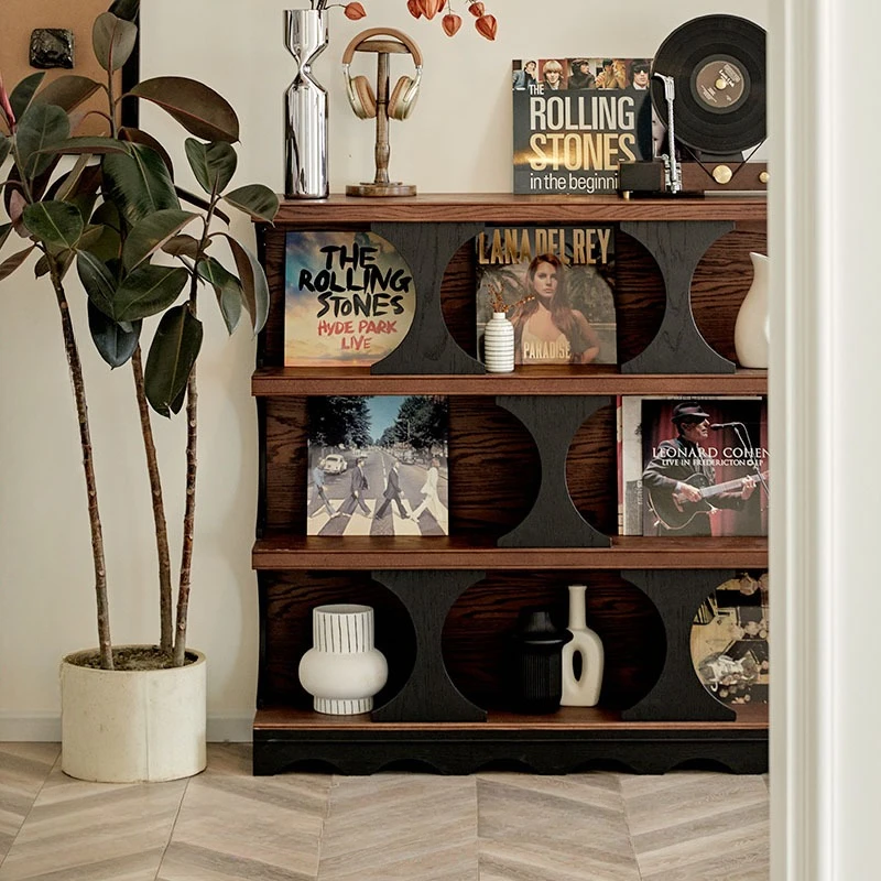 

Solid wood luxury entrance wine cabinet, modern simple light luxury high-end living room small apartment wall partition screen