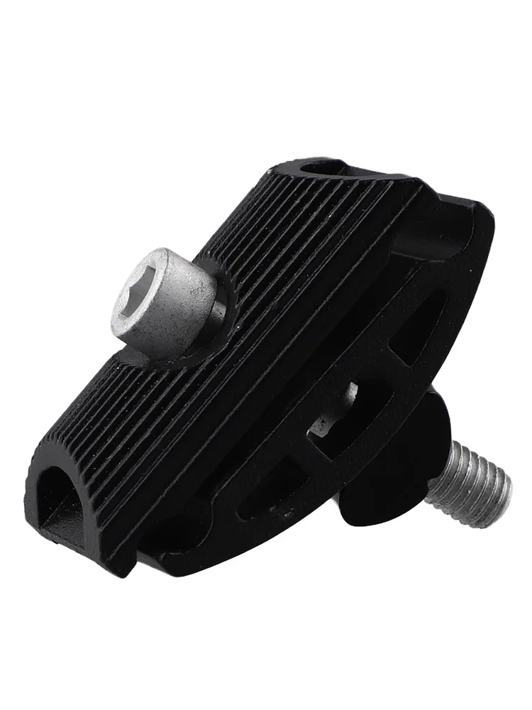 1 قطعة دراجة واحدة مسمار Seatpost المشبك 8 مللي متر ثقب دراجة Seattube ربط رئيس الفولاذ المقاوم للصدأ البلاستيك MTB استبدال أجزاء #4