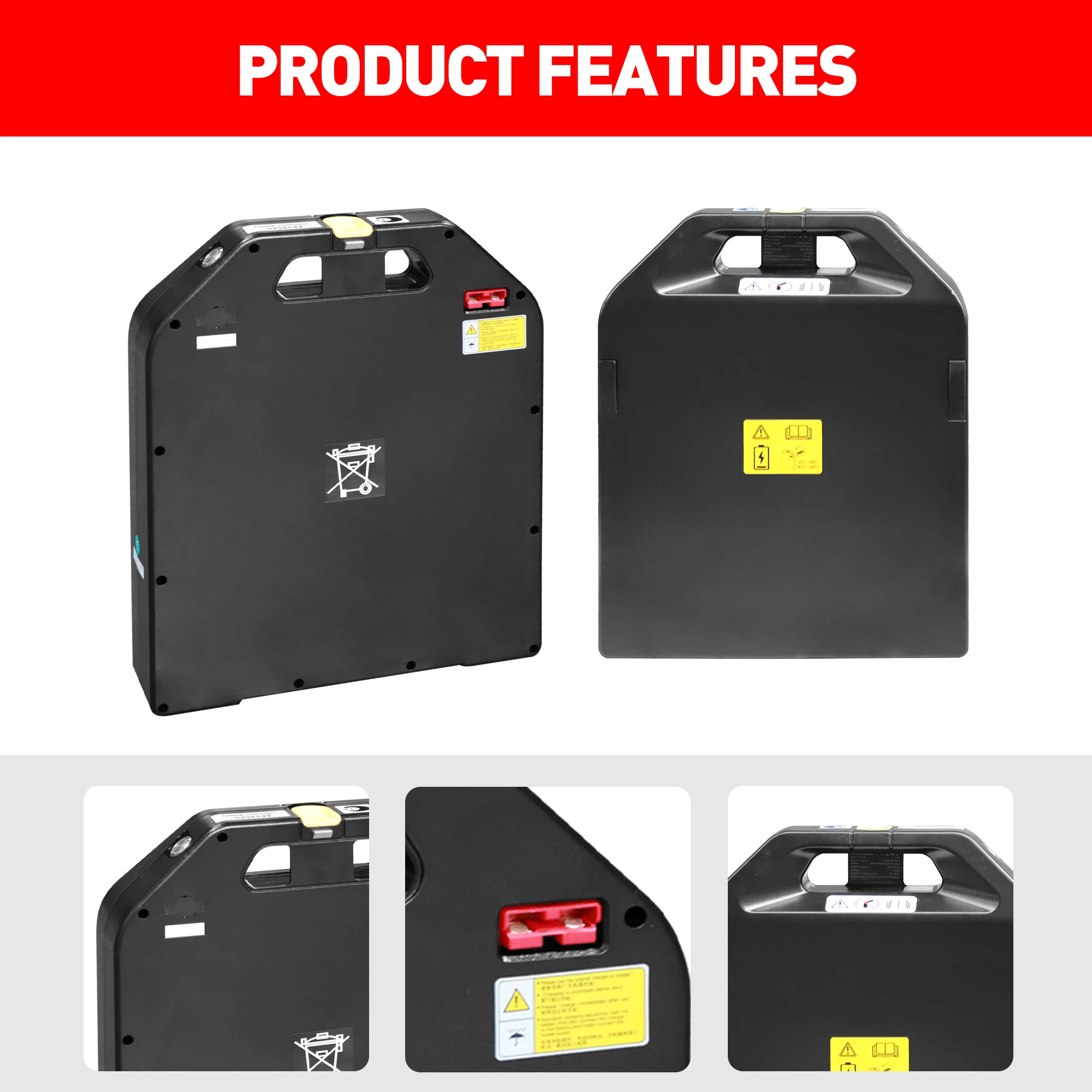 24V 30Ah LiFePO4 Lithium Battery for Electric Pallet Truck NOBLELIFT ATOM PTE15Q-A, Liugong CLG2015L-N2
