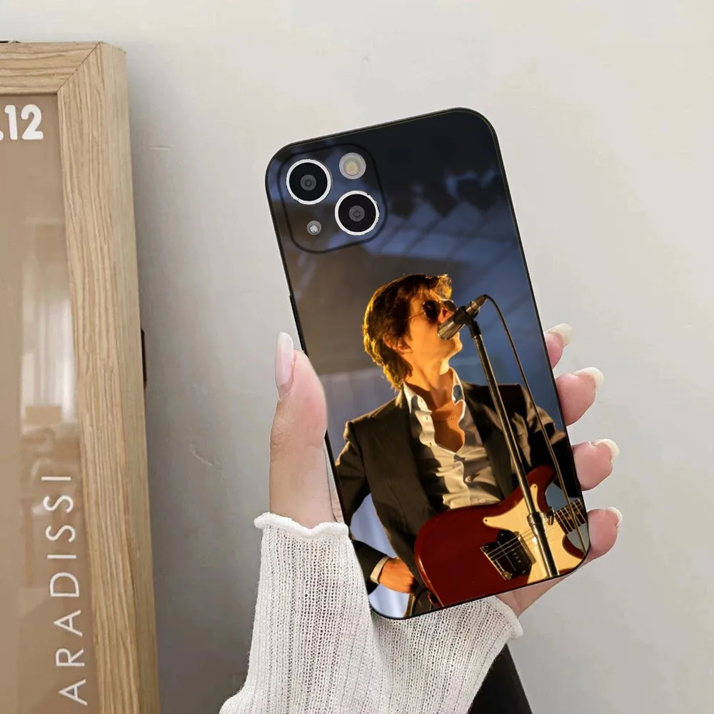 Rock Alex Turner Phone Case For iPhone 15,14,13,12,11 Plus,Pro,Max,XR,XS,X,7,8 Plus,SE,Mini Silicone Soft