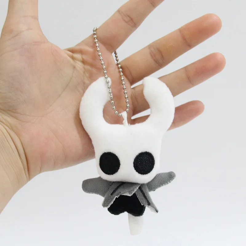 Porte-clés en peluche pour Cosplay, chevalier creux, Silksong, Hornet, figurine en peluche, pendentif pour sac à dos, accessoires, cadeau d'halloween, 10cm
