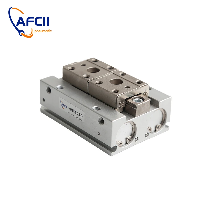 Low Profile Pneumatic Cylinder Air Parallel Gripper Force Cylinder MHF2 8D MHF2 10D MHF2 12D MHF2 16D MHF2 20D Pneumatic Gripper