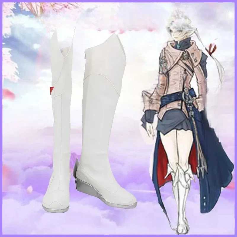 

Game Final Fantasy XIV Arielle Leveilleur Cosplay Shoes Boots Custom Halloween Accessorie Customized