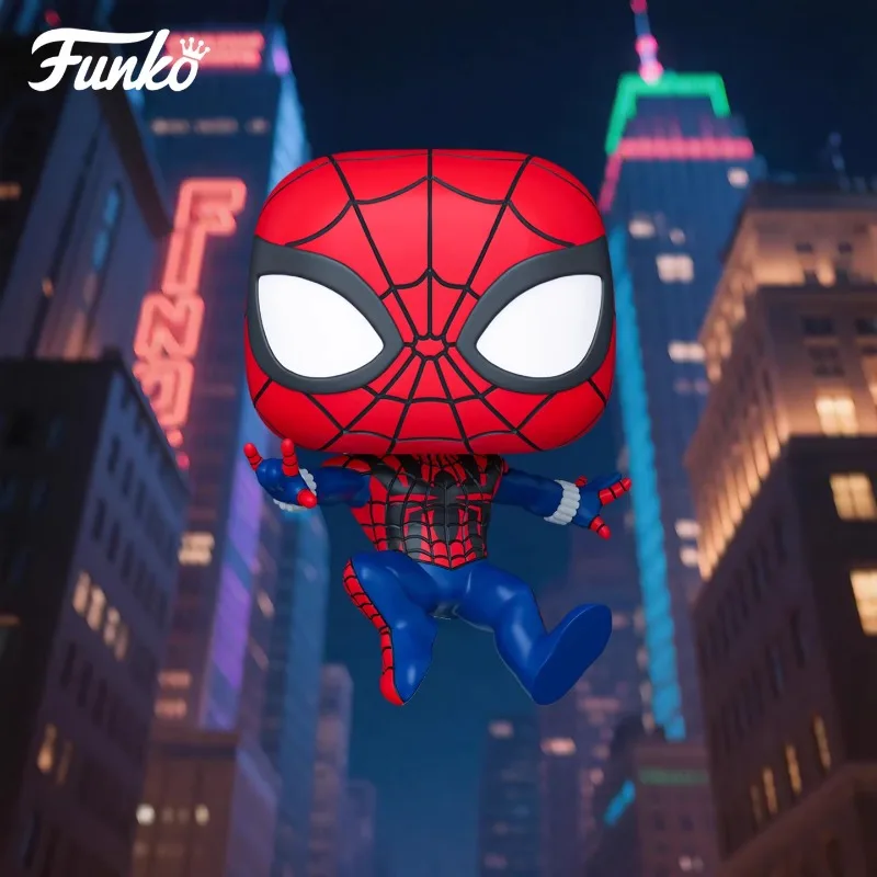 

FUNKO POP Marvel Hero: Spider-Man Miles - Limited Edition Anime Action Desktop Decoration Ornament Model Toys Collectible Model