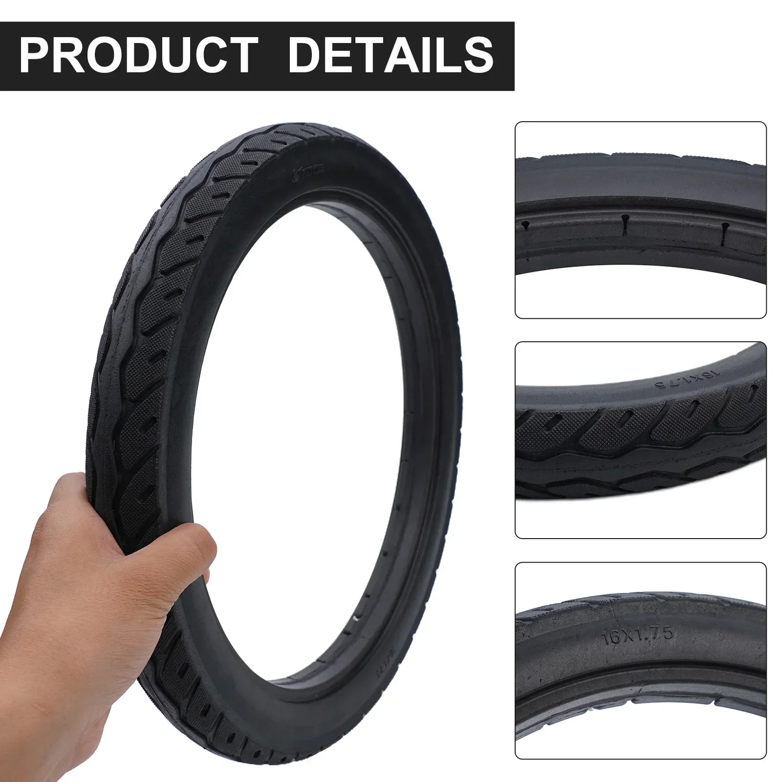 Cycle Paths Product Name Excellent Replacement Applications Electric Bike Explosion Proof Solid Tires Polyurethane Bicycle Tires